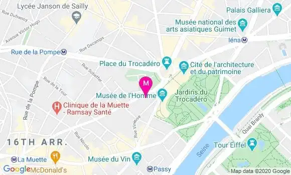 Localisation Dr Jean Charles Toesca