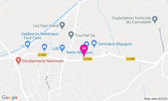 Localisation Dr Philippe Rouquette