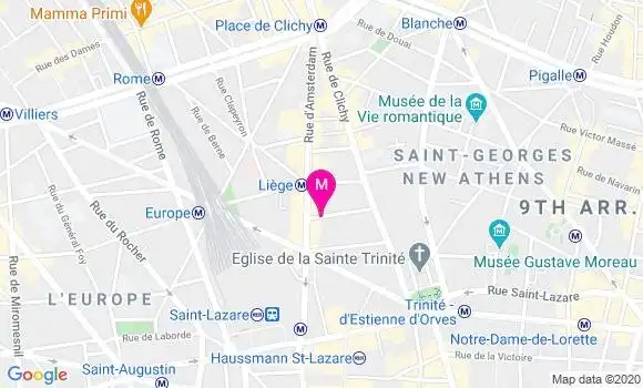 Localisation Dr Claude Savornin