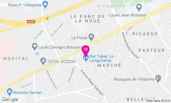 Localisation Dr Marc Ptit Haddad