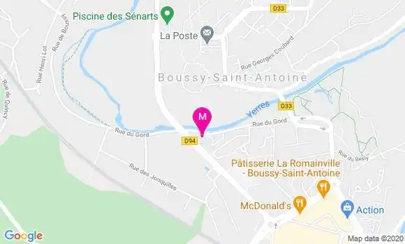 Localisation Dr Didier Le Vagueres