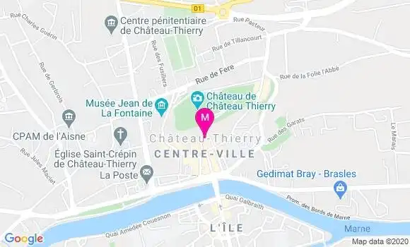 Localisation Dr Mireille Argot