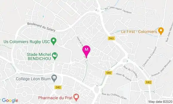Localisation Dr Christian Delacroix