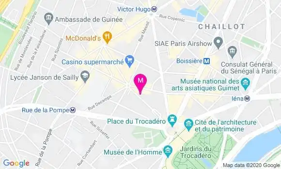 Localisation Dr Yves Benoit