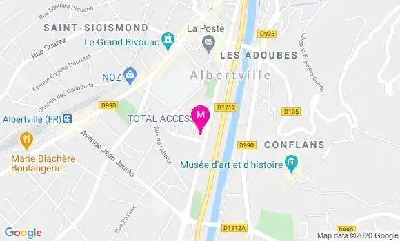 Localisation Dr Marie France Enrico