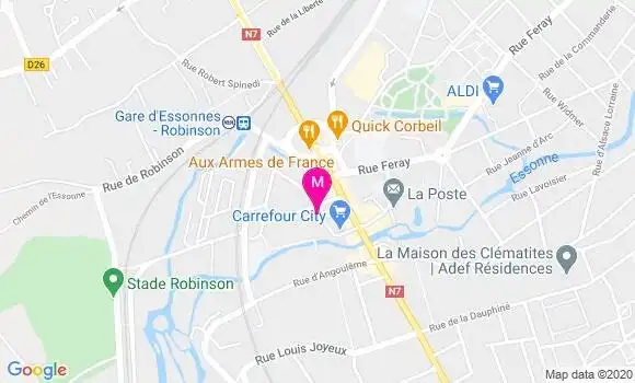 Localisation Dr Nathalie Jan