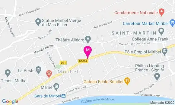 Localisation Dr Emmanuel Pichot