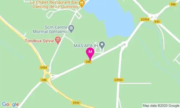 Localisation Dr Saveria Dehaut Debouvry
