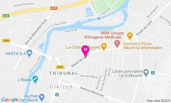 Localisation Dr Carole Leplingard