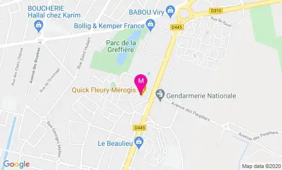 Localisation Dr Anne Lecu