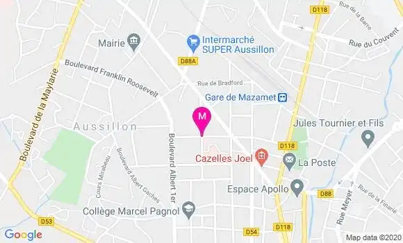 Localisation Dr Damien Ribeyre