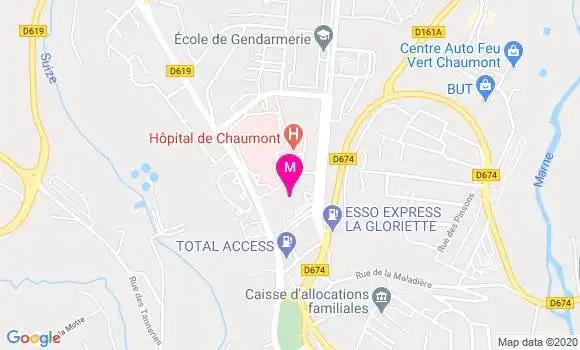 Localisation Dr Didier Chabernaud