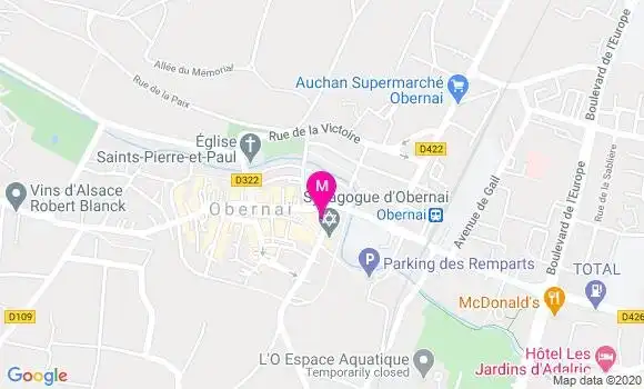 Localisation Dr Chalom Toledano