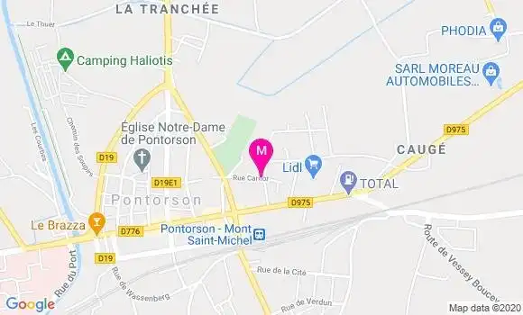 Localisation Dr Daniel Chane