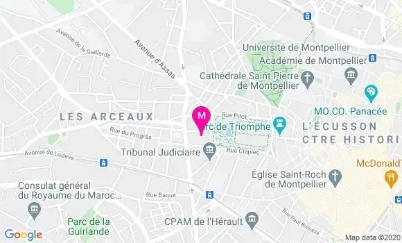 Localisation Dr Florent Buscayret