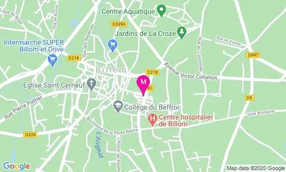 Localisation Dr Christelle Bawol