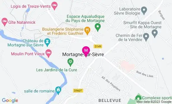 Localisation Dr Anne Claire Brochoire