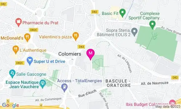 Localisation Dr Lamia Kouiri