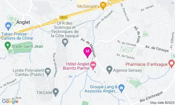 Localisation Dr Antoine Meallet