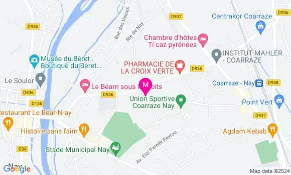 Localisation Dr Odile Julien Laferriere