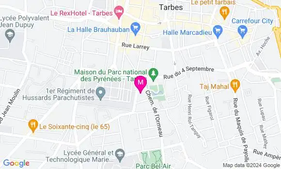 Localisation Dr Amandine Kourio