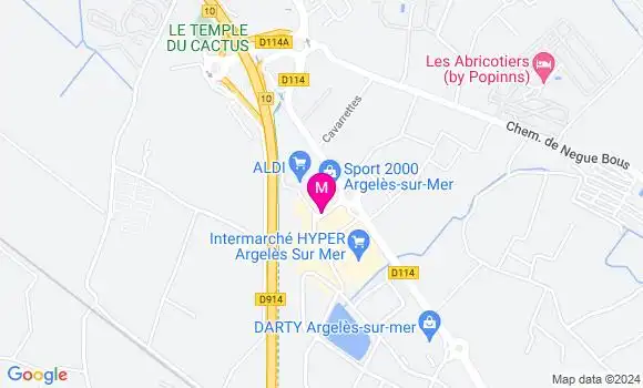 Localisation Dr Isabelle Ponsi