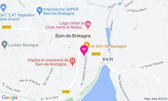 Localisation Dr Elise Ridard
