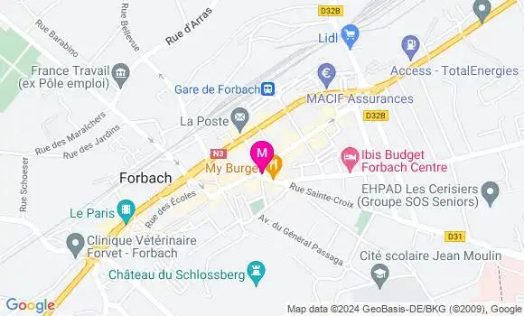 Localisation Dr Marie Erkel