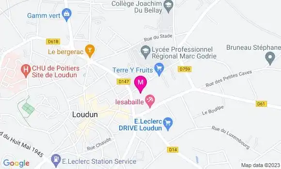 Localisation Dr Maxime Burgaud