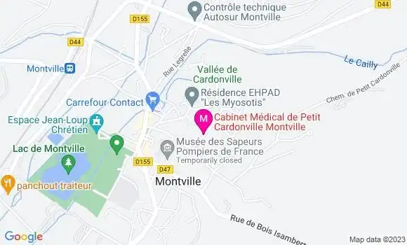 Localisation Dr Matthieu Letellier