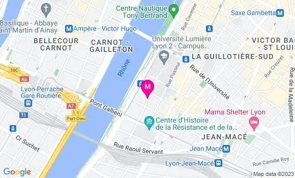 Localisation Dr Claire Capella