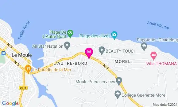 Localisation Dr Charline Bes