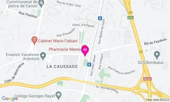 Localisation Dr Fabien Beaumale