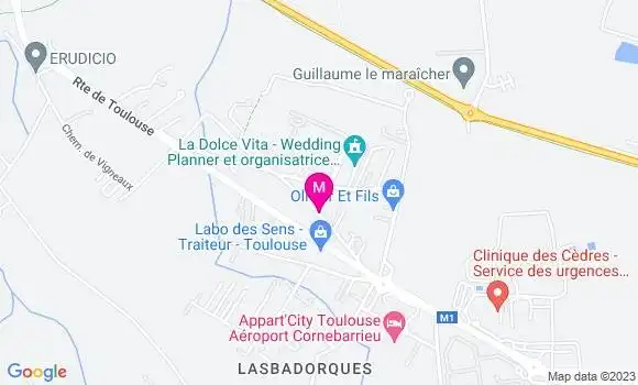Localisation Dr Jean Mathieu Mastantuono