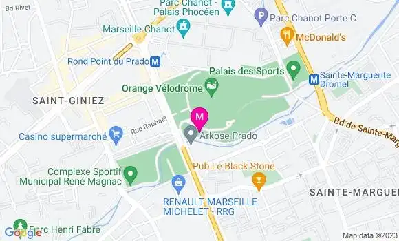 Localisation Dr Aurelie Iniesta