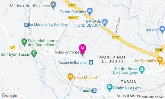 Localisation Dr Clément Renaudin