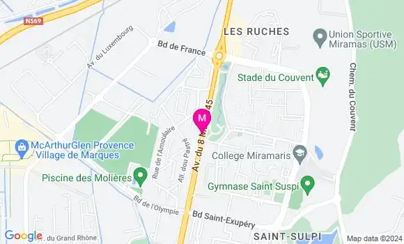 Localisation Dr Delphine Benbahi