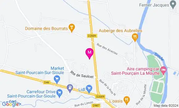 Localisation Dr Pauline Becaud