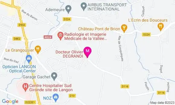 Localisation Dr Ronan Le Roch
