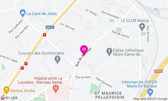 Localisation Dr Marine D