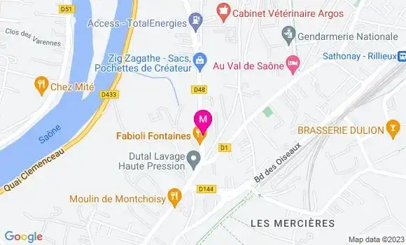 Localisation Dr Maxime Wahbi