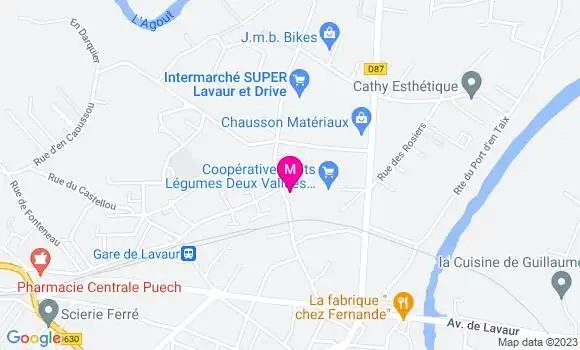 Localisation Dr Romain Martin