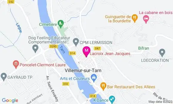 Localisation Dr Isabelle Guillot