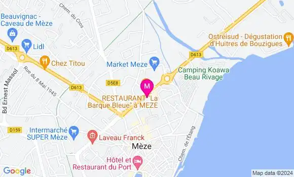 Localisation Dr Pauline Bourgeon