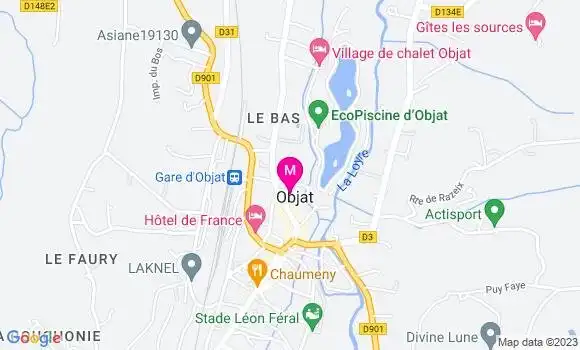 Localisation Dr Vincent Maugars