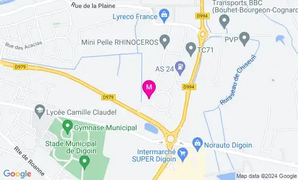 Localisation Dr Laura Ruiz Del Moral