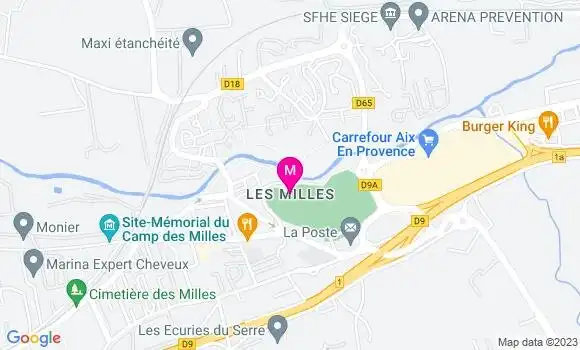 Localisation Dr Frédérique Barthelemy