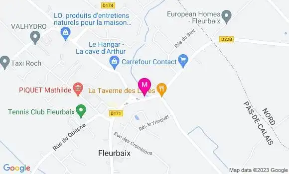Localisation Dr Gaspard Feutrie
