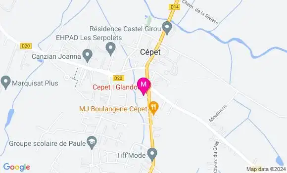 Localisation Dr Violaine Rousset
