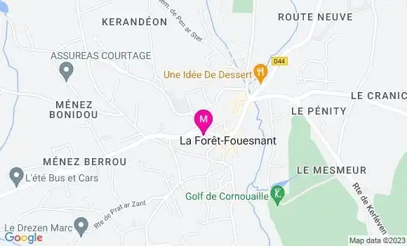 Localisation Dr Caroline Carduner